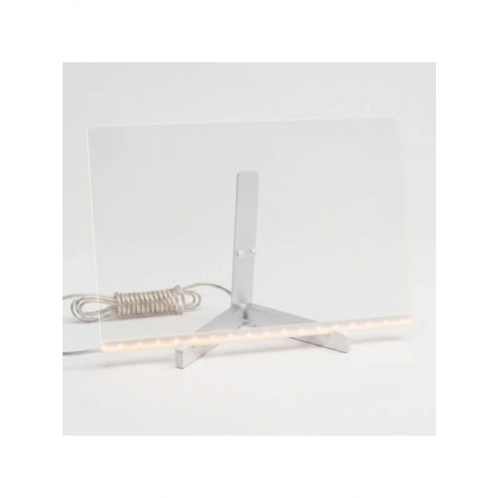 LED Işıklı Şeffaf Çizim Tableti, 30x20 cm Eğitici Boyama Seti ile