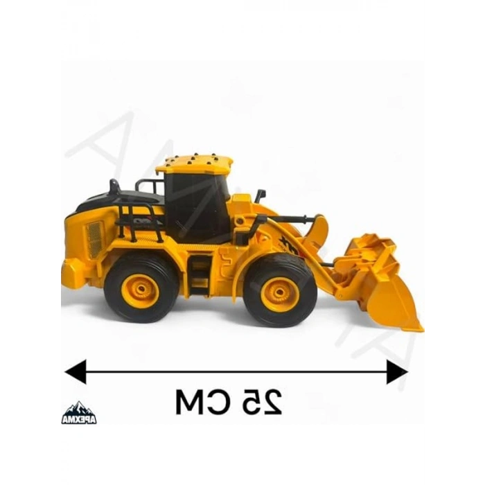 LED Işıklı Uzaktan Kumandalı Bulldozer, Eğlenceli Oyun Seti