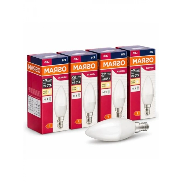LED Mum Ampul, 4.9W E14, Dekoratif ve Enerji Tasarruflu