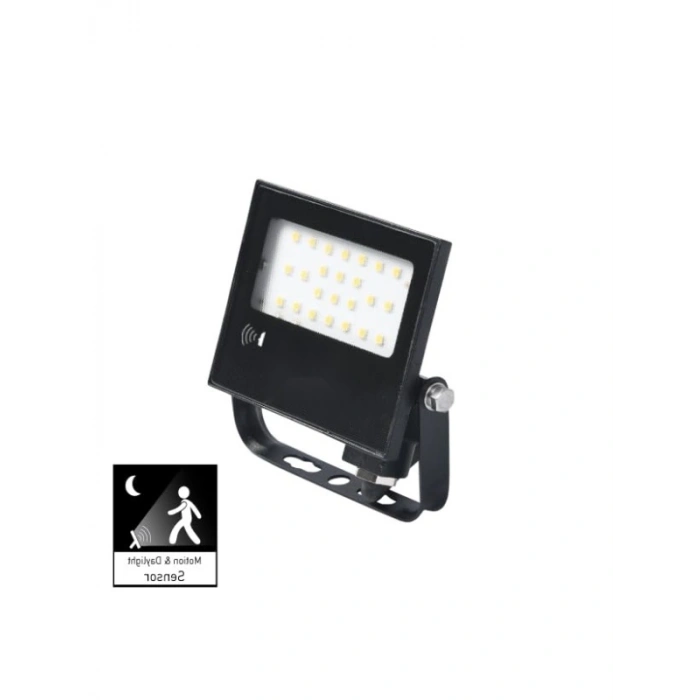 LED Sensörlü Projektör - Sıcak Beyaz Işık 20W 1510LM