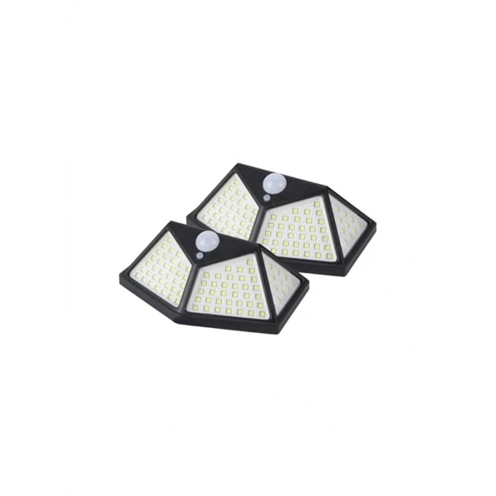 Led Solar Bahçe Aydınlatma, 100 LED, Su Geçirmez Tasarım