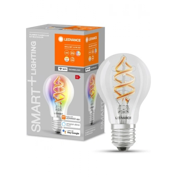 Ledvance Smart+ Filament Classic Rgbw 30 4.5 W/2700 K E27 LED Ampul