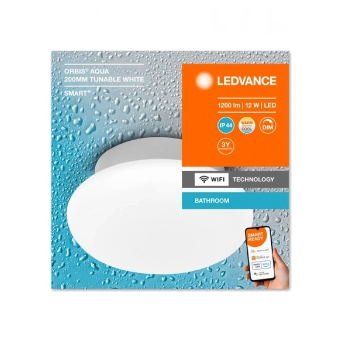 Ledvance Smart Wifi 12W Akıllı Beyaz - Sarı 20 cm Oval Plafonyer
