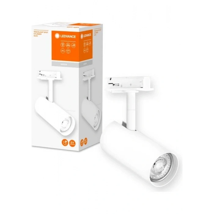 Ledvance Tracklight Spot Cylinder Wt Gu10