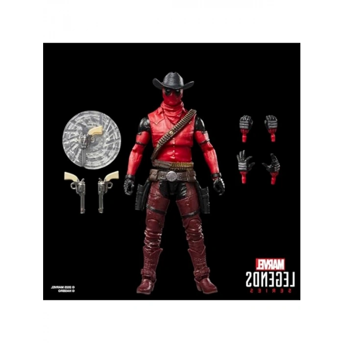 Legends Serisi Cowboypool,  Studiosun Deadpool & Wolverine Film Koleksiyonluk 15,5 cm Aksiyon Figürü Hediyesi