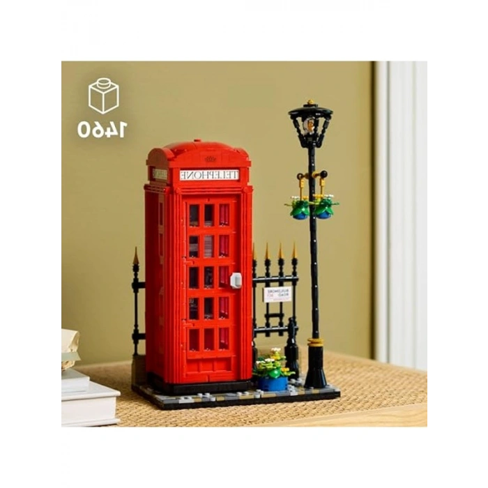 Lego 21347 Ideas Kırmızı Londra Telefon Kulübesi