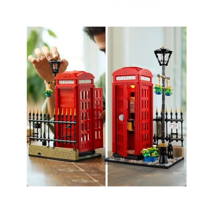 Lego 21347 Ideas Kırmızı Londra Telefon Kulübesi