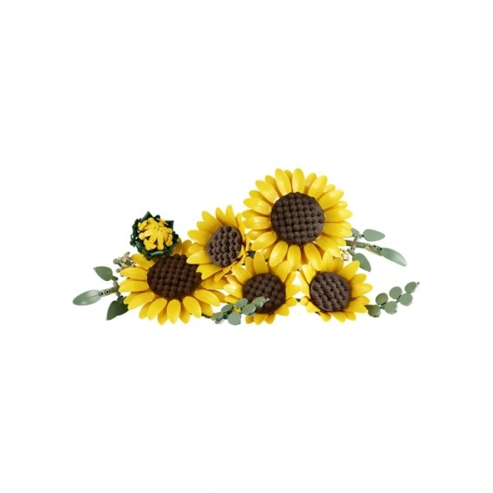 LEGO® Botanicals Ayçiçeği Buketi 11502 - Anneler Günü Hediyesi 6 Ayçiçeği İçeren Dekoratif Model Yapım Seti (686 Parça)