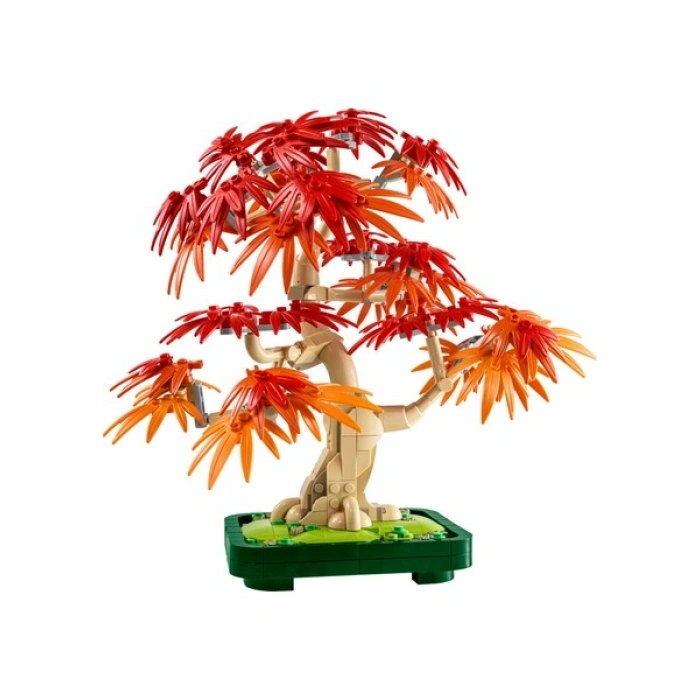 LEGO® Botanicals Japon Kırmızı Akçaağaç Bonsai Ağacı 10348 - Yetişkin Bitki Severler için Bitki Modeli Yapım Seti (474 Parça)