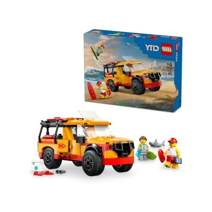 LEGO City Cankurtaran Kamyoneti, 6 Yaş Üzeri İçin 214 Parça Set