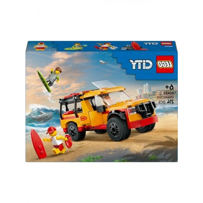 LEGO City Cankurtaran Kamyoneti, 6 Yaş Üzeri İçin 214 Parça Set
