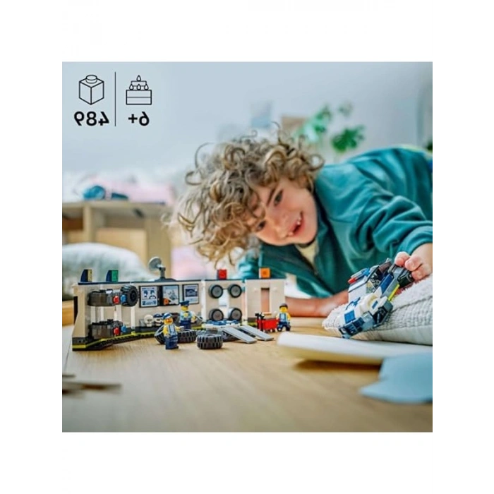 Lego City Özel Polis Arabası Garajı 60457