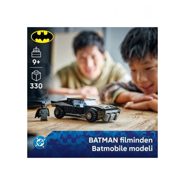 LEGO ® DC Batman™: Batman™ Batmobile™ 76332 – 9+ Yaş için Minifigür İçeren Yaratıcı Oyuncak Yapım Seti, Hediye Fikri (330 Parça)