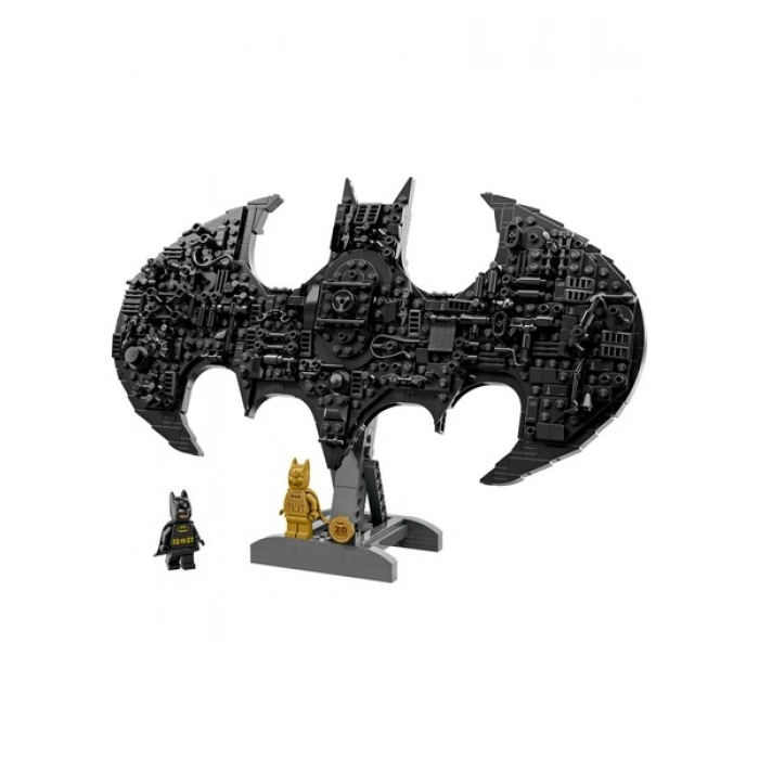 LEGO ® DC Batman™: Batman Logosu 76330 – 12 Yaş Üzeri Çocuklar için Minifigür İçeren Yaratıcı Oyuncak Yapım Seti (678 Parça)