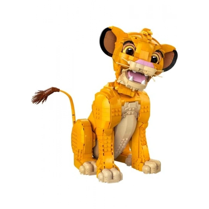 LEGO® │ Disney Genç Aslan Kral Simba 43247 - Yetişkinler için Model Yapım Seti (1445 Parça)