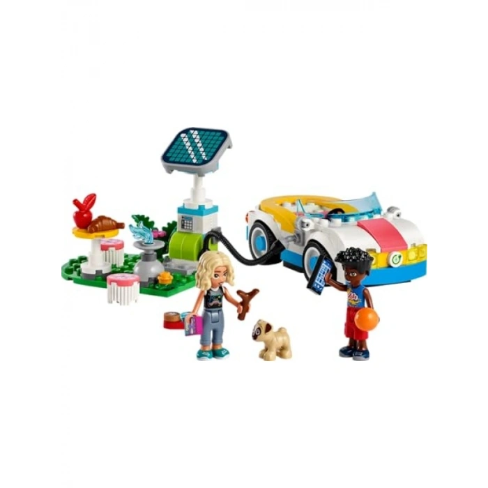 LEGO Friends Elektrikli Araba ve Şarj İstasyonu Seti