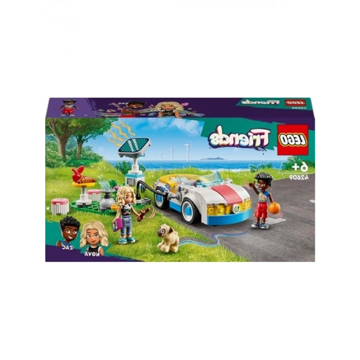LEGO Friends Elektrikli Araba ve Şarj İstasyonu Seti