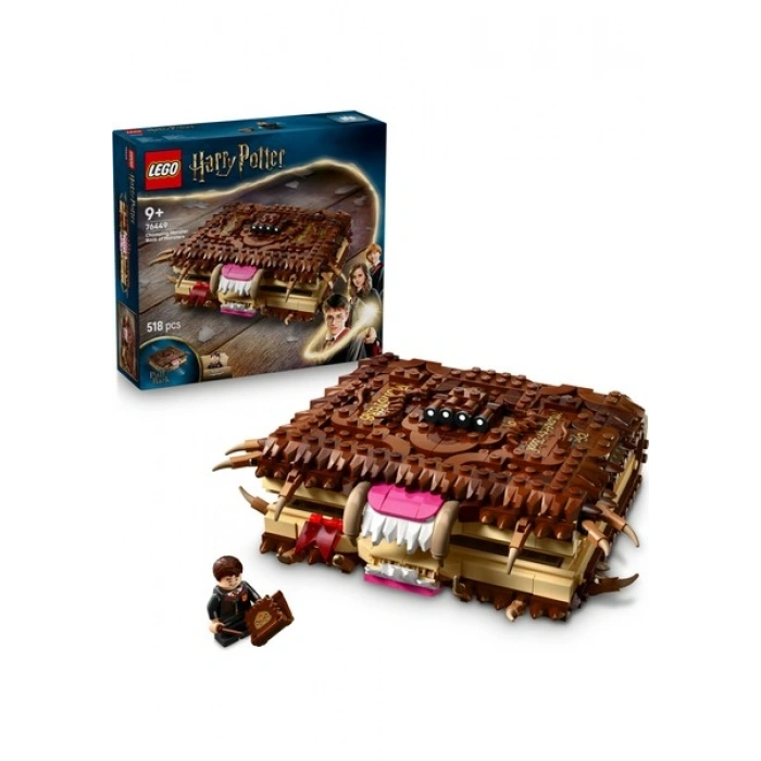 LEGO® Harry Potter™ Isıran Canavar Kitap 76449 - 9 Yaş ve Üzeri Çocuklar Için Yaratıcı Oyuncak Yapım Seti (518 Parça)