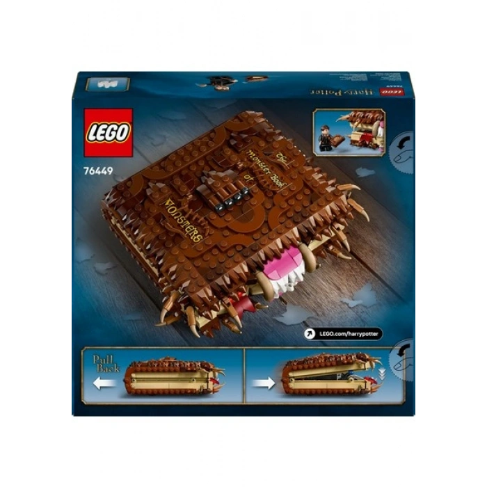 LEGO® Harry Potter™ Isıran Canavar Kitap 76449 - 9 Yaş ve Üzeri Çocuklar Için Yaratıcı Oyuncak Yapım Seti (518 Parça)
