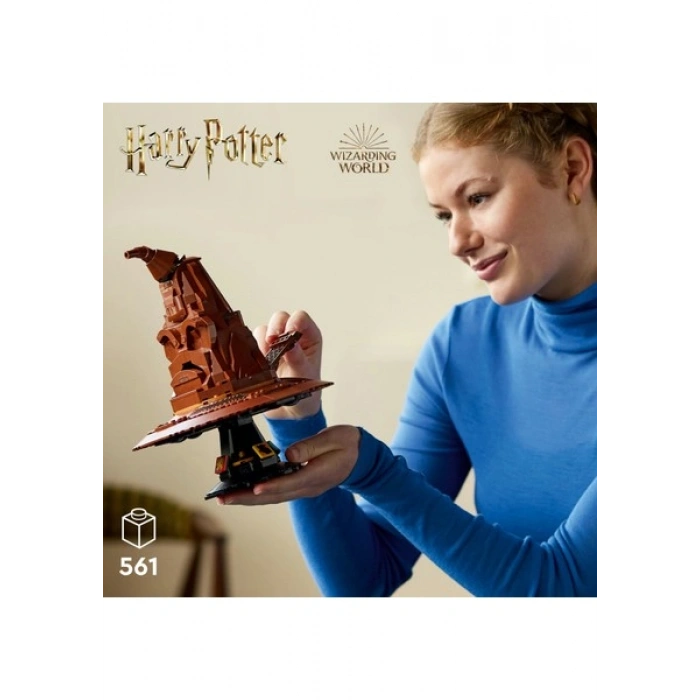 LEGO® Harry Potter™ Konuşan Seçmen Şapka 76429 - Yetişkinler için Yaratıcı Oyuncak Yapım Seti (561 Parça)