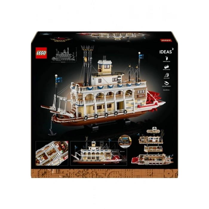 LEGO Ideas 21356 Buharlı Nehir Gemisi