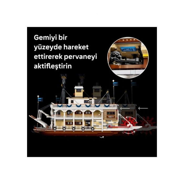 LEGO Ideas 21356 Buharlı Nehir Gemisi