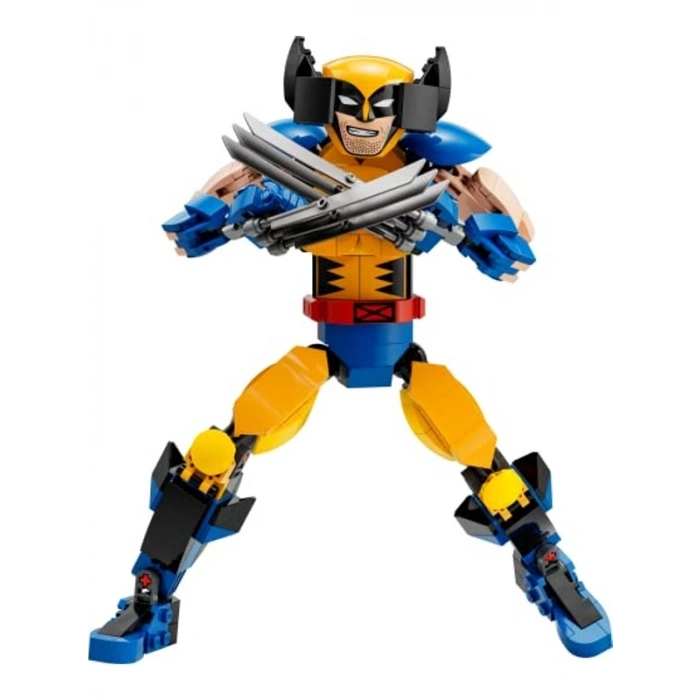 LEGO Marvel Wolverine Yapım Figürü 76257 – 8 Yaş ve Üzeri Kız ve Erkek Çocuklar için Süper Kahraman Hediyesi Fikri, 3 Uzayan Pençe Gibi Orijinal Detaylar İçeren Yaratıcı Oyuncak Yapım Seti (327 Parça)