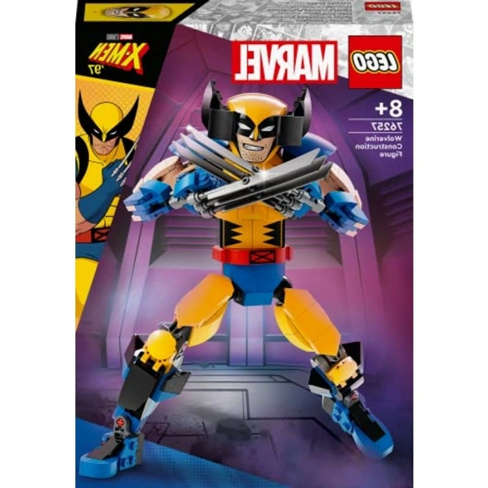 LEGO Marvel Wolverine Yapım Figürü 76257 – 8 Yaş ve Üzeri Kız ve Erkek Çocuklar için Süper Kahraman Hediyesi Fikri, 3 Uzayan Pençe Gibi Orijinal Detaylar İçeren Yaratıcı Oyuncak Yapım Seti (327 Parça)