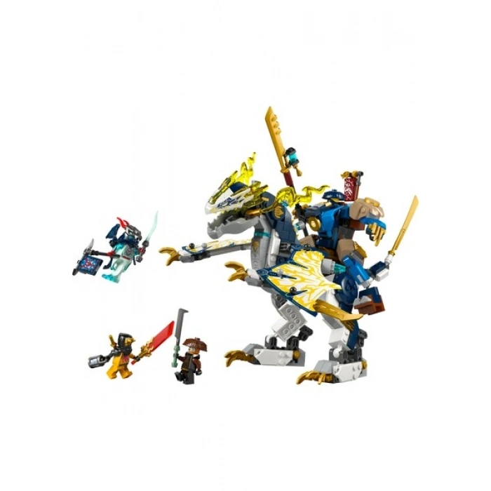 LEGO ® NINJAGO® Rogue’un Robot Ejderha Binicisi 71843 - 8+ Çocuklar için 4 Minifigür İçeren Yaratıcı Oyuncak Yapım Seti (584 Pr)