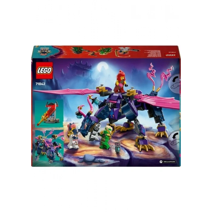 LEGO ® NINJAGO® Usta Ejderha Rontu 71842 - 7 Yaş ve Üzeri Çocuklar için 4 Minifigür İçeren Yaratıcı Oyuncak Yapım Seti (381 Parça)