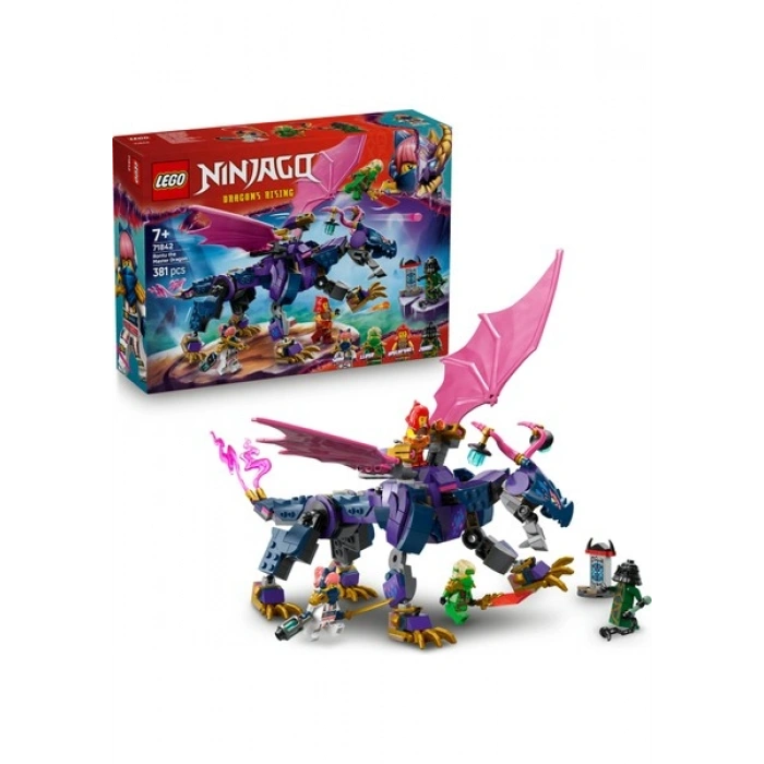 LEGO ® NINJAGO® Usta Ejderha Rontu 71842 - 7 Yaş ve Üzeri Çocuklar için 4 Minifigür İçeren Yaratıcı Oyuncak Yapım Seti (381 Parça)