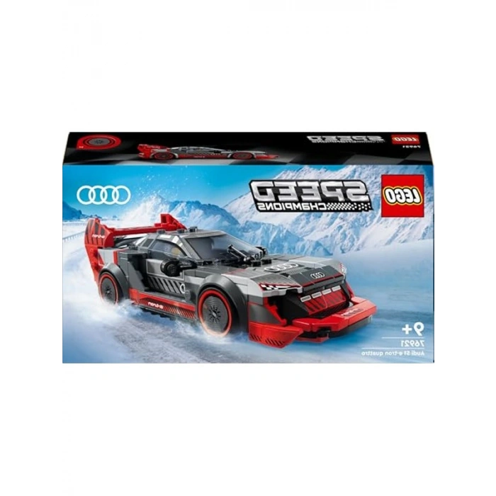 LEGO Speed Champions Audi S1 e-tron quattro Yarış Arabası 76921-9 Yaş ve Üzeri Çocuklar için Koleksiyonluk ve Sergilenebilir Yaratıcı Oyuncak Model Yapım Seti (274 Parça)