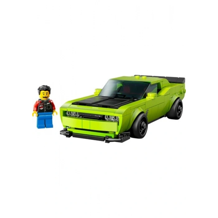 Lego® Speed Champions Dodge Challenger Srt Hellcat Spor Araba 77237 - 9+ Çocuklar Için Yarış Arabası Oyuncak Yapım Seti (390P)