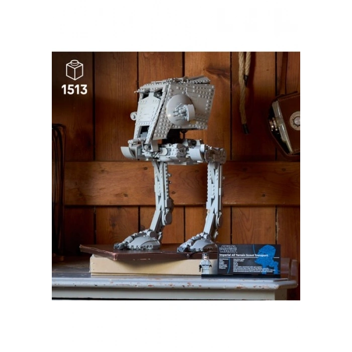 Lego® Star Wars At-St Walker 75417 – Star Wars Evrenine Hayran Yetişkinler Için Dekoratif Model Yapım Seti (1513 Parça)