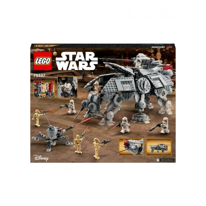 LEGO® Star Wars™ AT-TE™ Walker 75337 - 9 Yaş & Üzeri Çocuklar için Yaratıcı Oyuncak Yapım Seti (1082 Parça)
