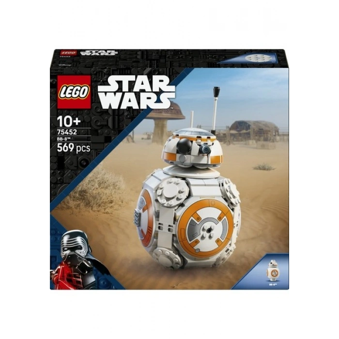 LEGO® Star Wars™ BB-8™ Astromech Droidi 75452 - 10 Yaş ve Üzeri Çocuklar için Koleksiyonluk Sergileme Modeli Yapım Seti (569 Parça)