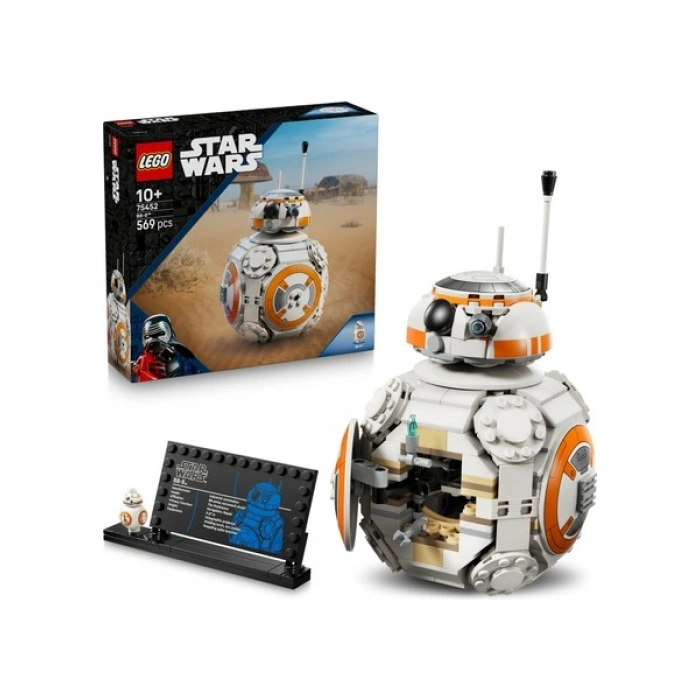 LEGO® Star Wars™ BB-8™ Astromech Droidi 75452 - 10 Yaş ve Üzeri Çocuklar için Koleksiyonluk Sergileme Modeli Yapım Seti (569 Parça)