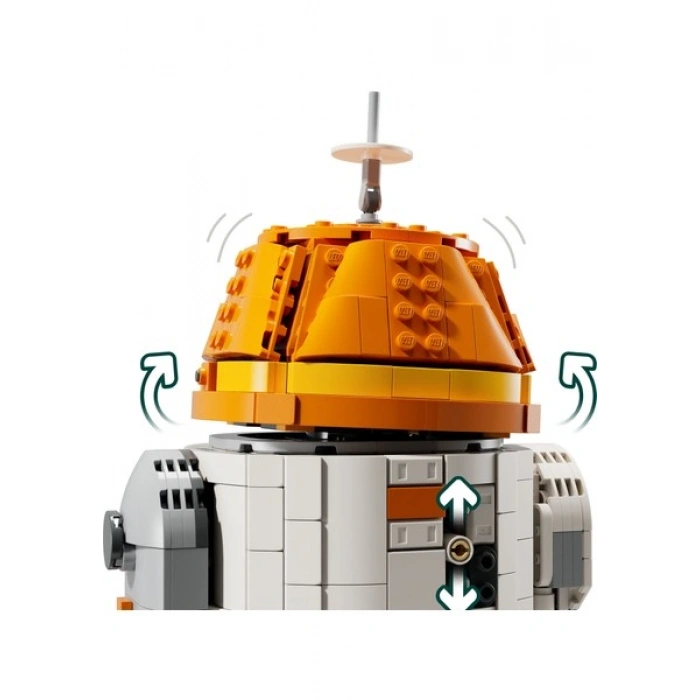 LEGO® Star Wars™ Chopper (C1-10P)™ Astromech Droidi 75416 - 10 Yaş & Üzeri Çocuklar için Yaratıcı Oyuncak Yapım Seti (1039 Parça)