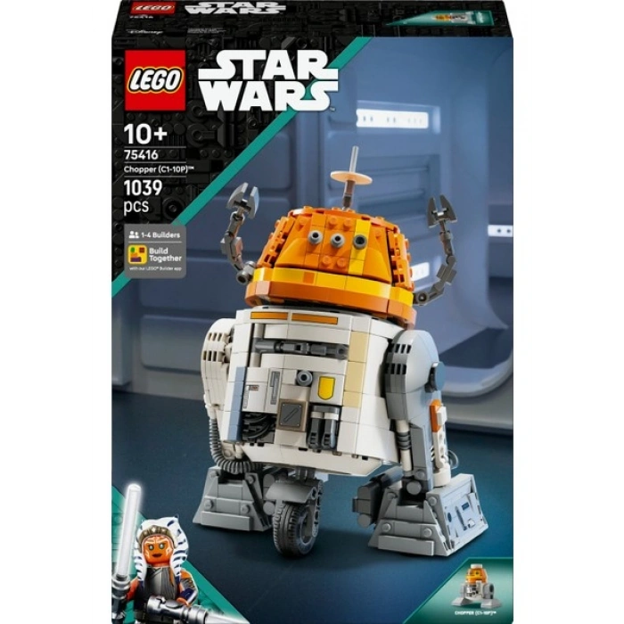 LEGO® Star Wars™ Chopper (C1-10P)™ Astromech Droidi 75416 - 10 Yaş & Üzeri Çocuklar için Yaratıcı Oyuncak Yapım Seti (1039 Parça)