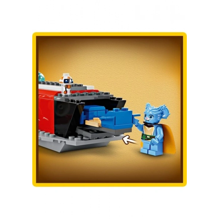 LEGO® Star Wars™ Crimson Firehawk™ 75384 - 4 Yaş & Üzeri Çocuklar için Yaratıcı Oyuncak Yapım Seti (136 Parça)