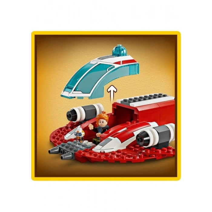 LEGO® Star Wars™ Crimson Firehawk™ 75384 - 4 Yaş & Üzeri Çocuklar için Yaratıcı Oyuncak Yapım Seti (136 Parça)