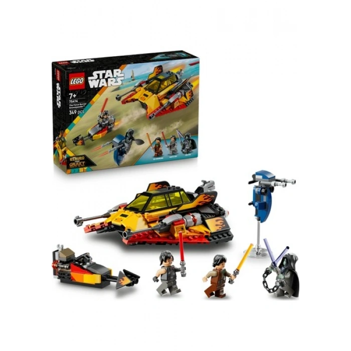 LEGO ® Star Wars Force Burner Kar Motoru 75414 – 7 Yaş & Üzeri Çocuklar Için Hızlı Sürüşlü Oyuncak Yapım Seti (349 Parça)