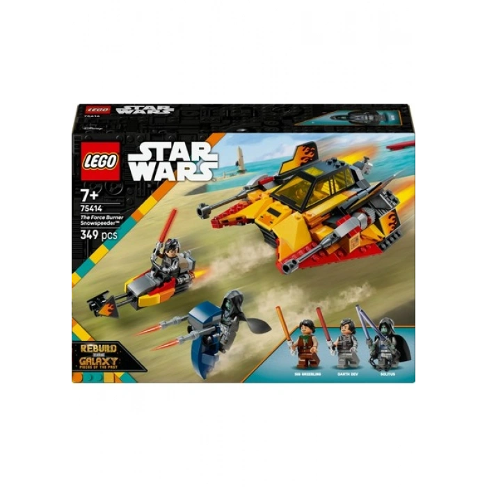 LEGO ® Star Wars Force Burner Kar Motoru 75414 – 7 Yaş & Üzeri Çocuklar Için Hızlı Sürüşlü Oyuncak Yapım Seti (349 Parça)