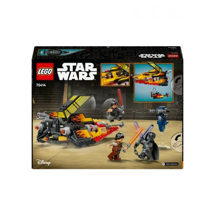 LEGO ® Star Wars Force Burner Kar Motoru 75414 – 7 Yaş & Üzeri Çocuklar Için Hızlı Sürüşlü Oyuncak Yapım Seti (349 Parça)