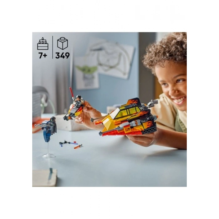 LEGO ® Star Wars Force Burner Kar Motoru 75414 – 7 Yaş & Üzeri Çocuklar Için Hızlı Sürüşlü Oyuncak Yapım Seti (349 Parça)