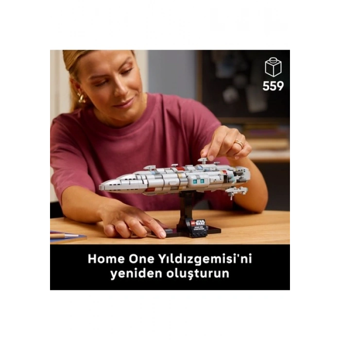 LEGO® Star Wars™ Home One Starcruiser 75405 - Yetişkinler için Koleksiyonluk ve Dekoratif Model Yapım Seti (559 Parça)