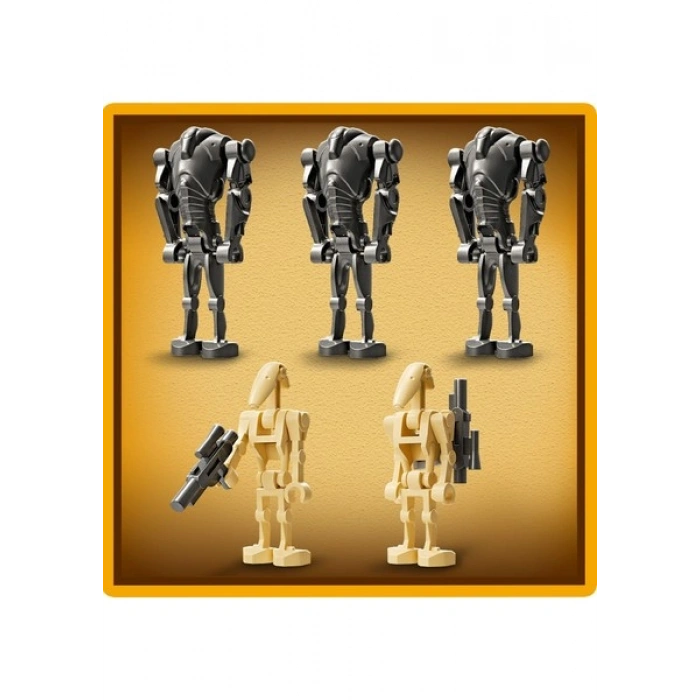 LEGO® Star Wars™ Klon Trooper ve Savaş Droidi Savaş Paketi Seti 75372- 7 Yaş ve Üzeri Star Wars Sevenler için Yaratıcı Oyuncak Yapım Seti (215 Parça)