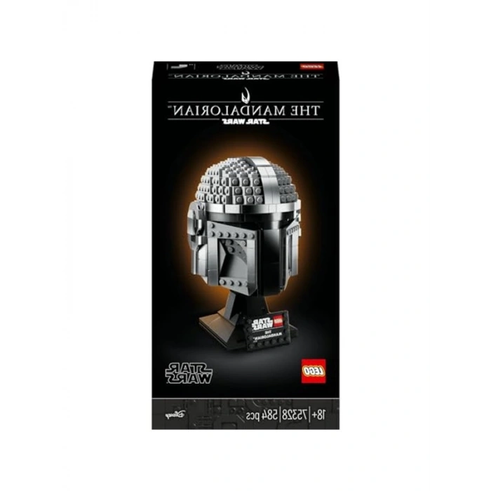 LEGO® Star Wars™ Mandalorian™ Kaskı 75328 - Yetişkinler için Koleksiyonluk Sergileme Modeli Yapım Seti (584 Parça)