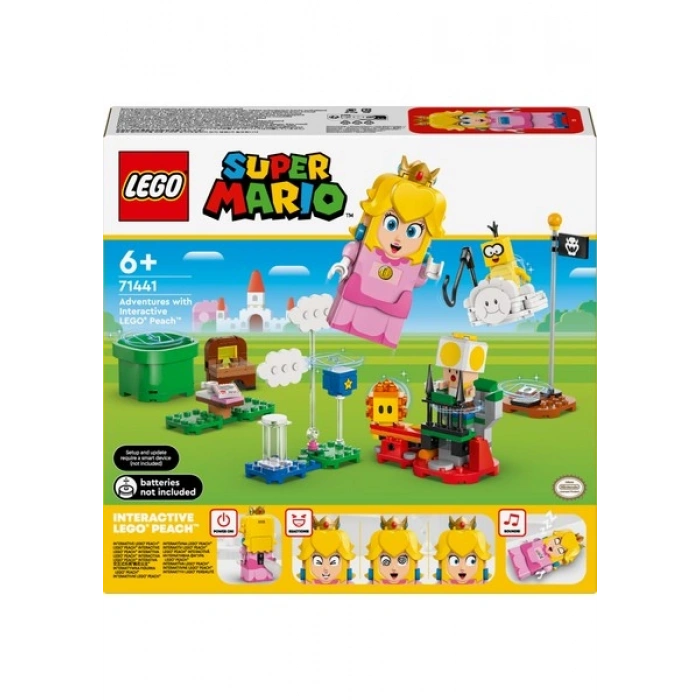 LEGO® Super Mario™ İnteraktif LEGO® Peach™ ile Maceralar 71441 - 6 Yaş & Üzeri Çocuklar için Oyuncak Yapım Seti (208 P)