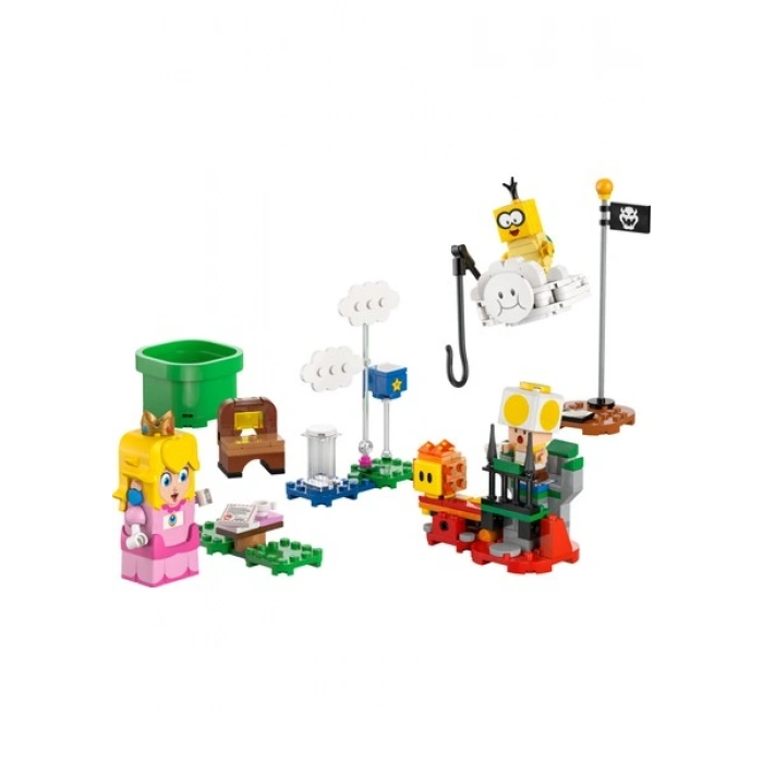 LEGO® Super Mario™ İnteraktif LEGO® Peach™ ile Maceralar 71441 - 6 Yaş & Üzeri Çocuklar için Oyuncak Yapım Seti (208 P)